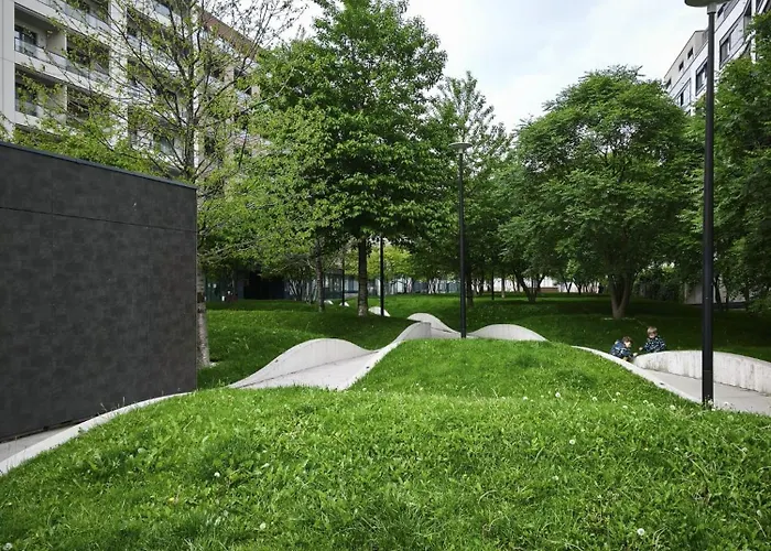 Cozy Urban - Balcony With Garden View Apartmán *